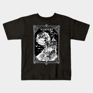 Vampire Castle Kids T-Shirt